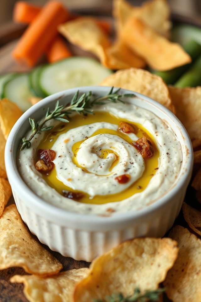 caramelized onion vegan dip