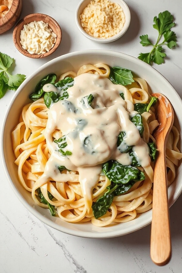 creamy vegan alfredo sauce