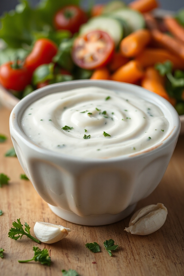 creamy vegan ranch dressing