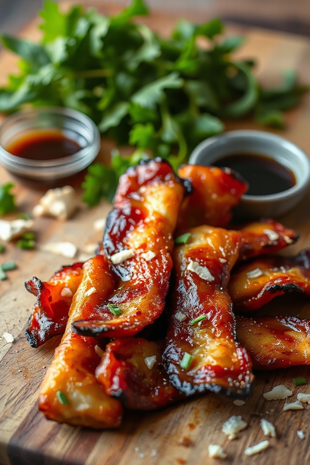 crispy tofu vegan bacon