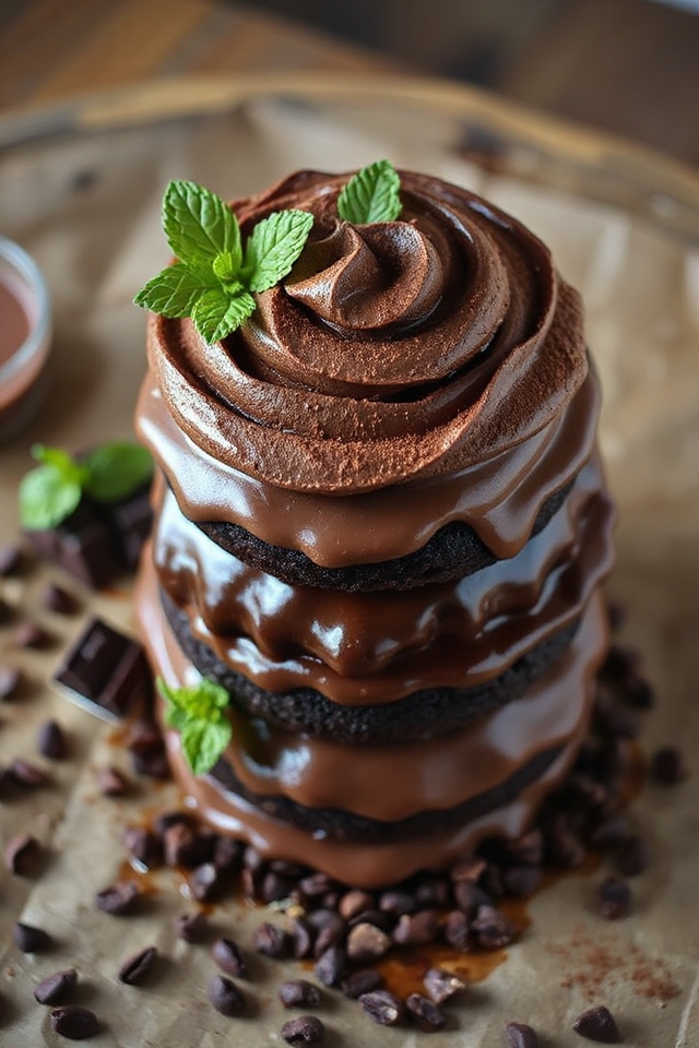 delicious vegan chocolate cake