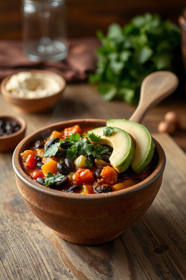 flavor packed vegan chili recipe