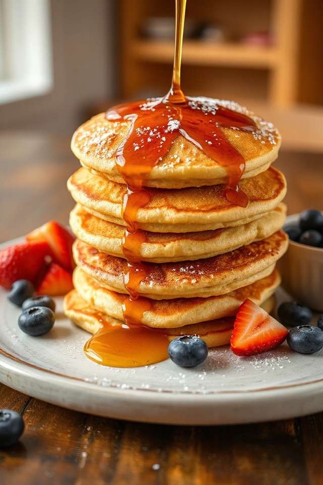 fluffy vegan pancake recipe