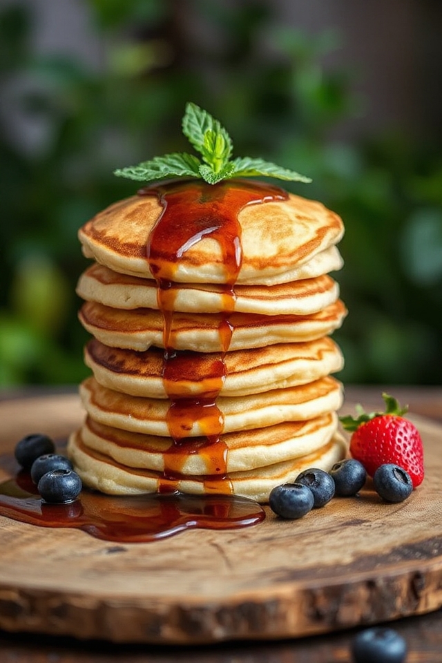 fluffy vegan pancake recipe