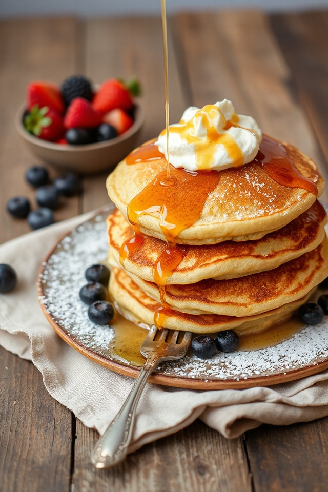 fluffy vegan pancake recipe