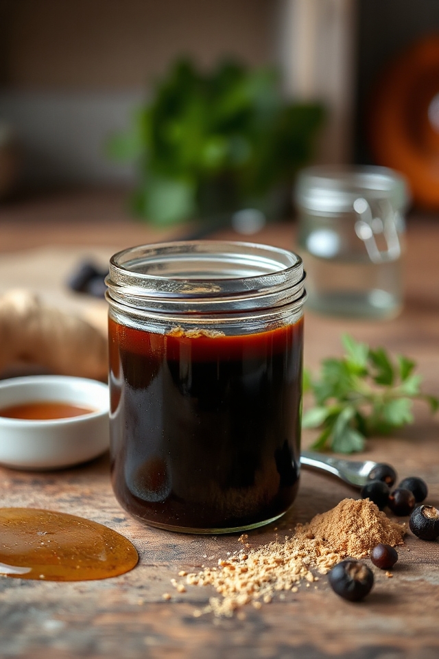 homemade vegan worcestershire sauce