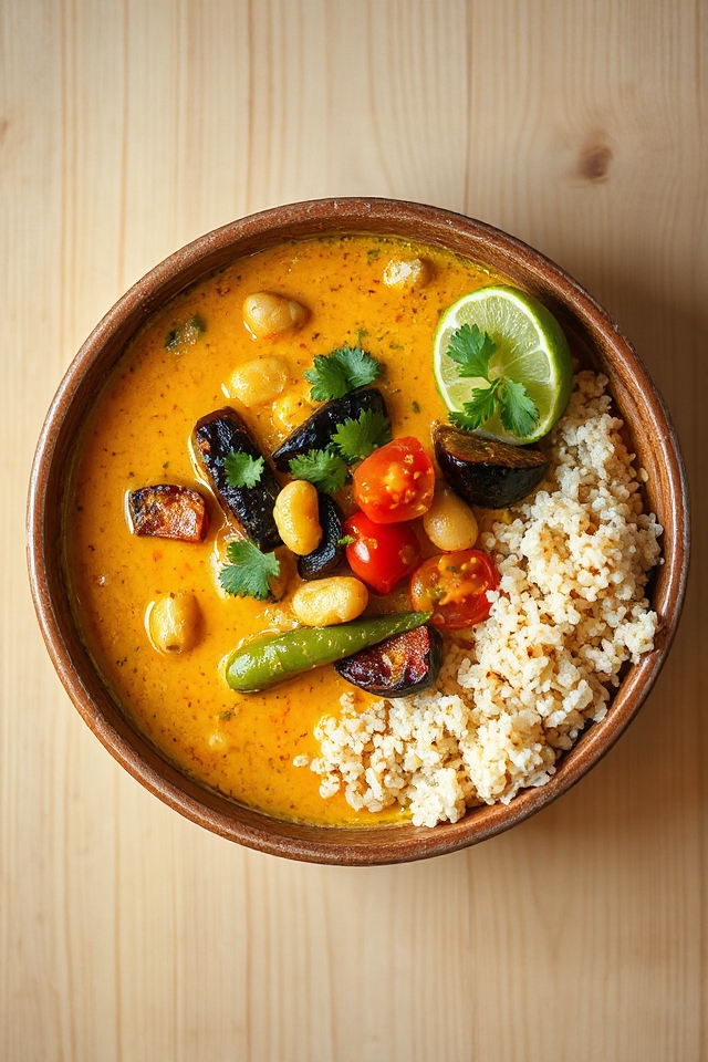 plant based coconut curry recipe