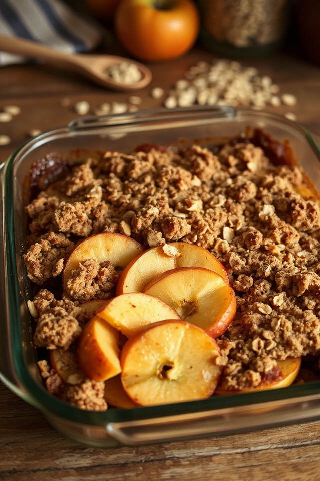 vegan apple crisp recipe