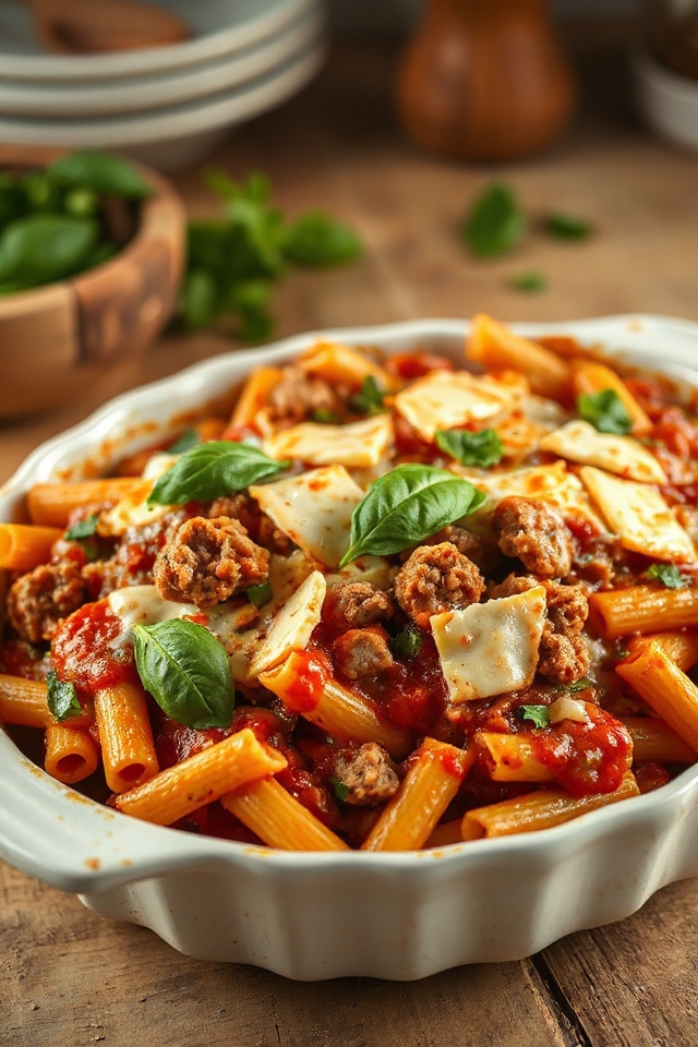 vegan baked ziti recipe