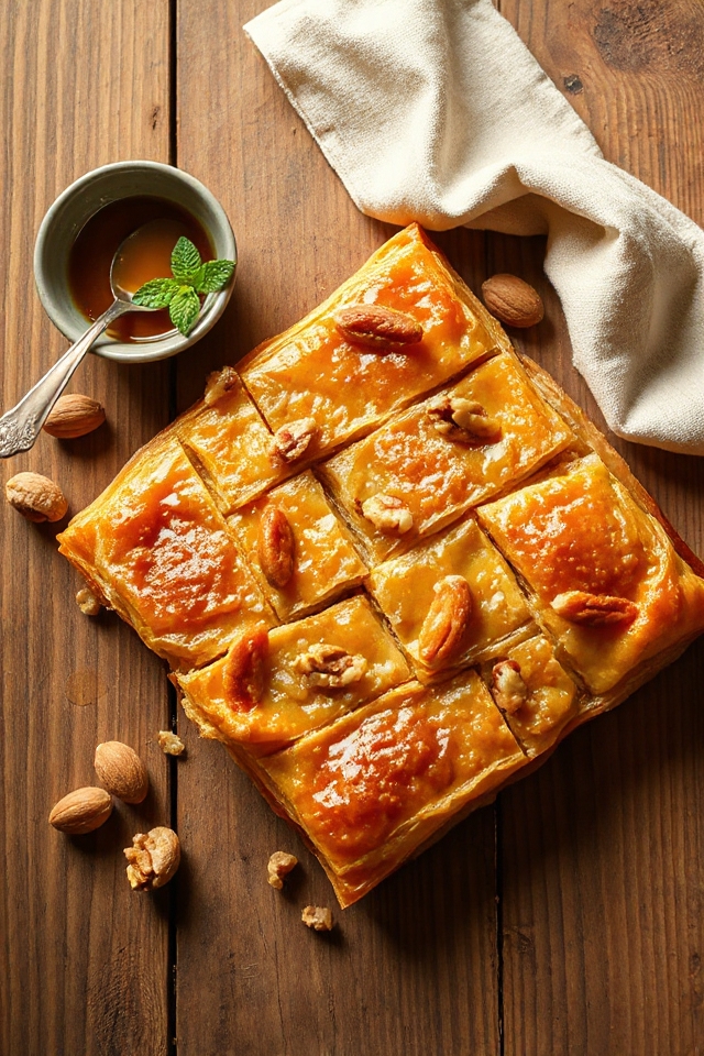 vegan baklava preparation instructions