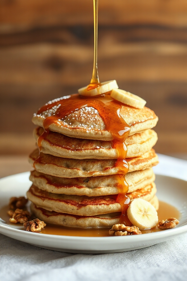vegan banana pancakes recipe