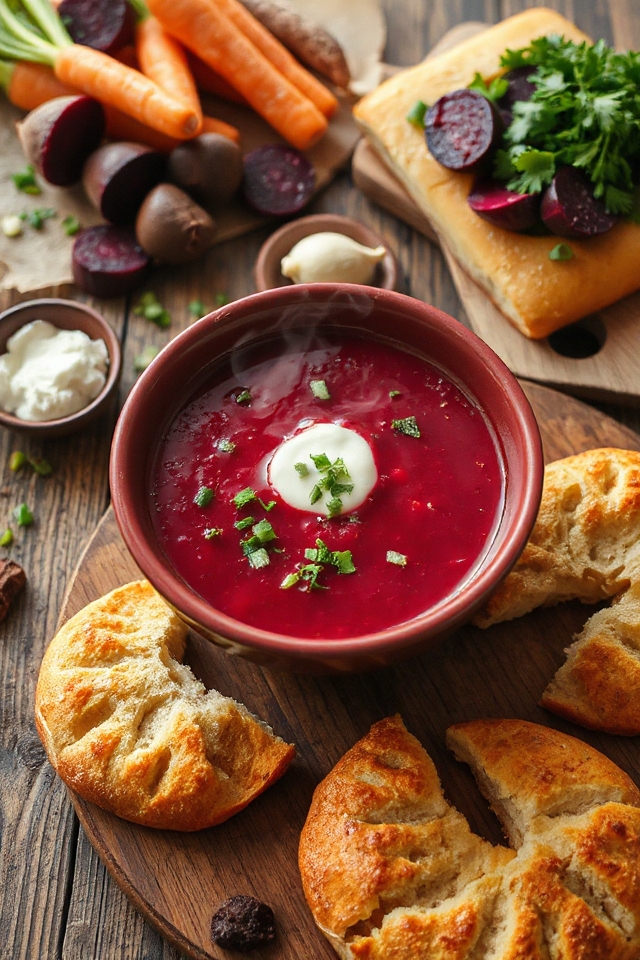 vegan beetroot soup recipe