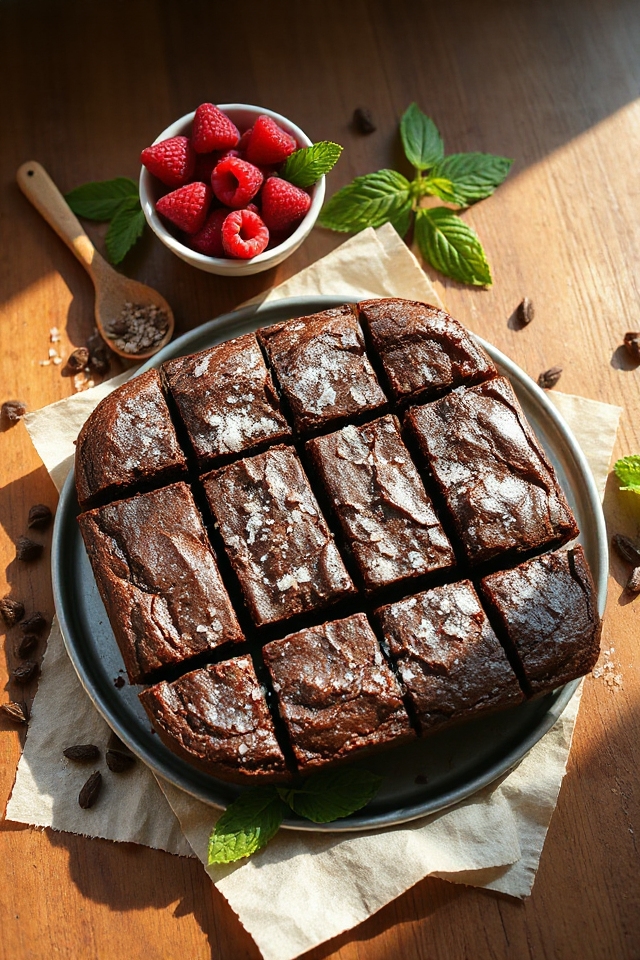 vegan brownies baking instructions