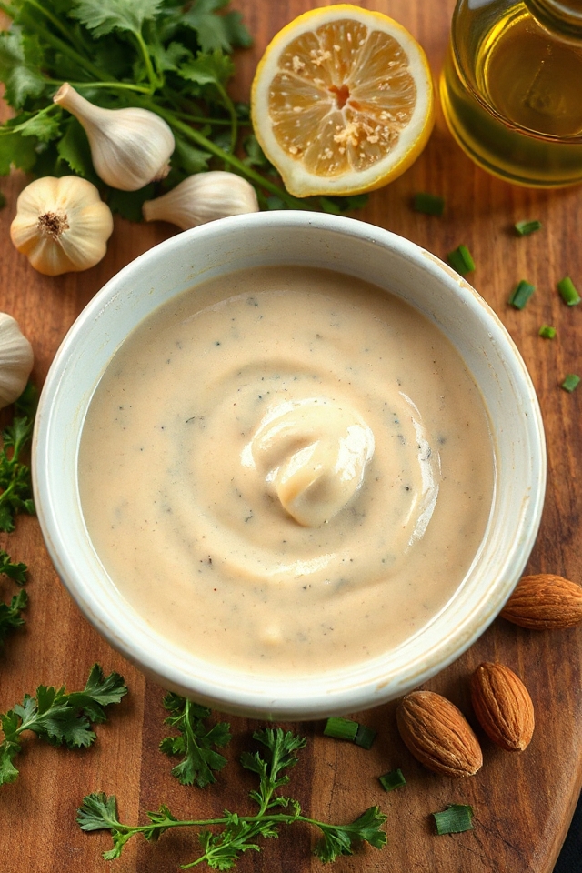 vegan caesar salad dressing