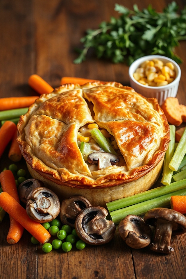 vegan chicken pot pie