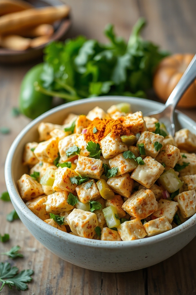 vegan chicken salad recipe
