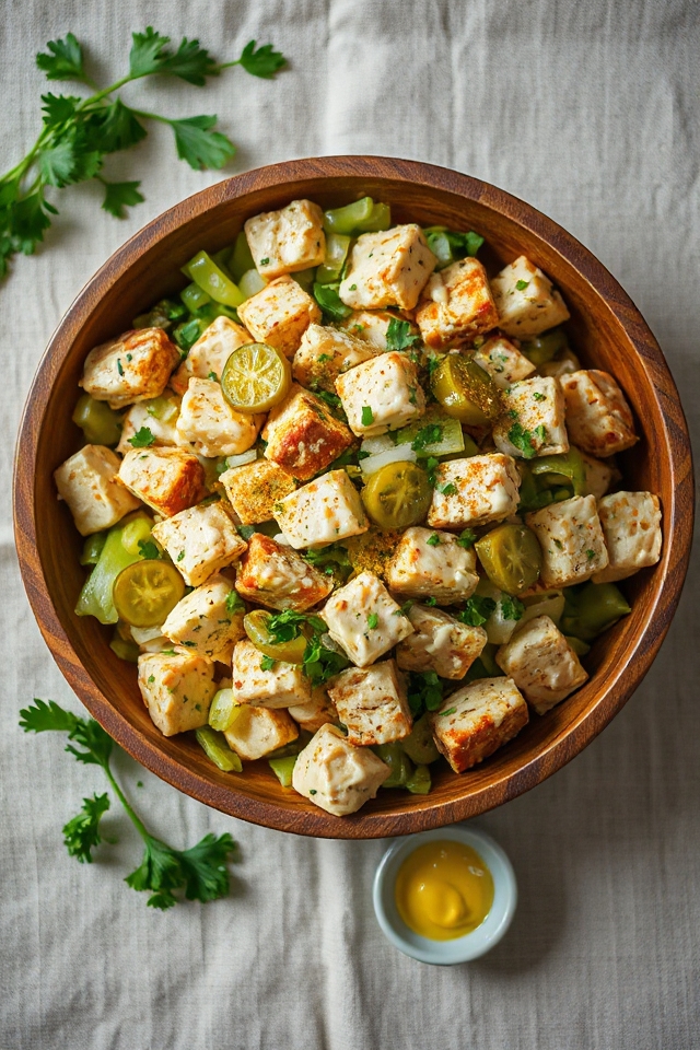vegan chicken salad recipe