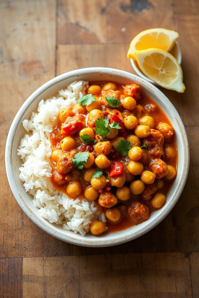 vegan chickpea curry recipe