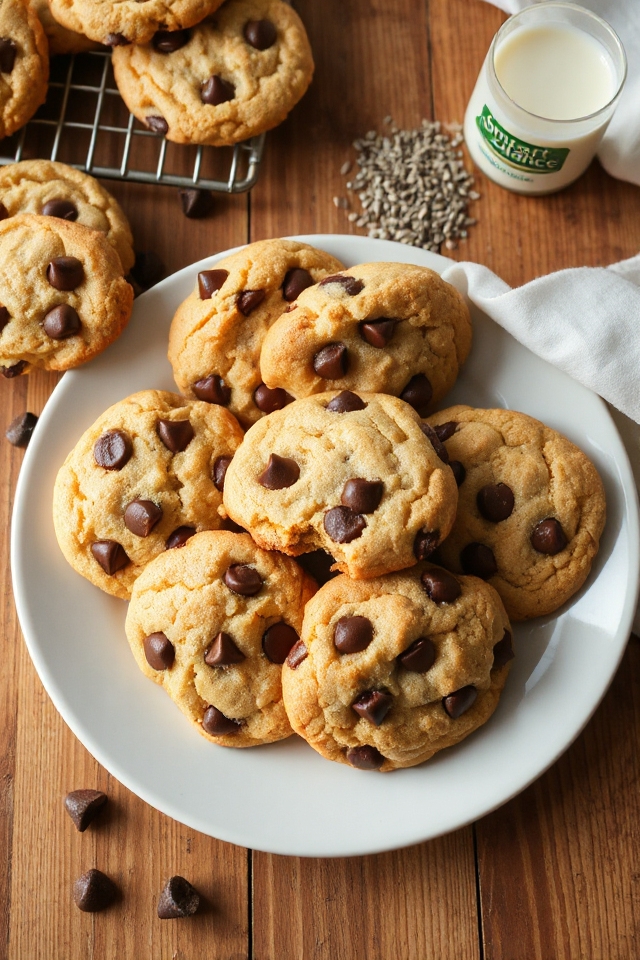 vegan chocolate chip cookies