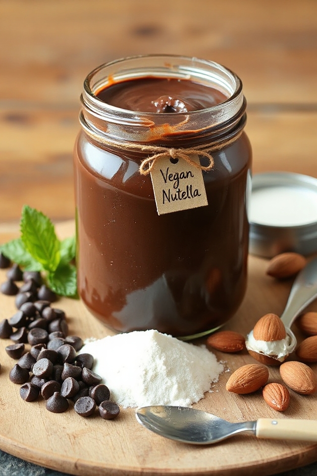 vegan chocolate hazelnut spread