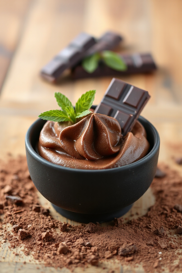 vegan chocolate mousse recipe
