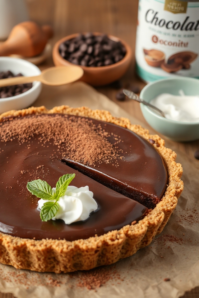 vegan chocolate pie recipe