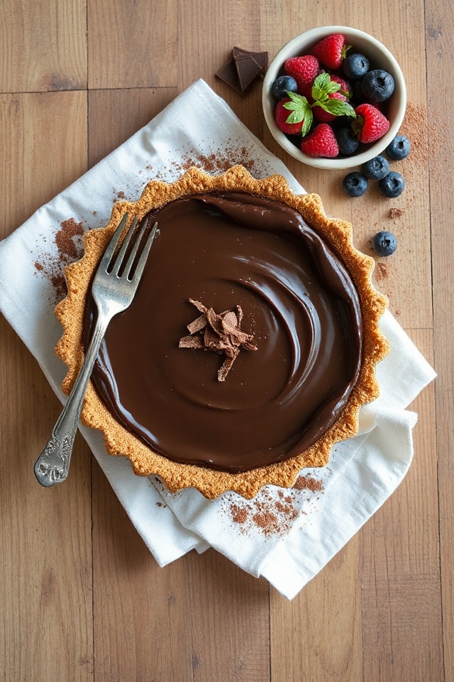 vegan chocolate pie recipe