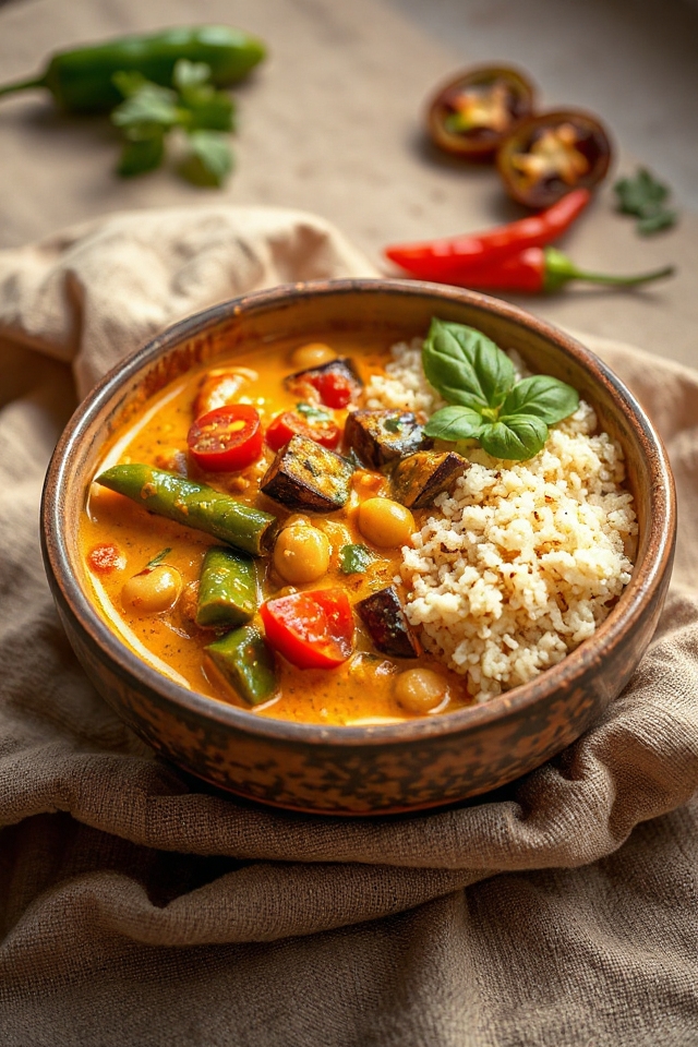 vegan coconut curry recipe