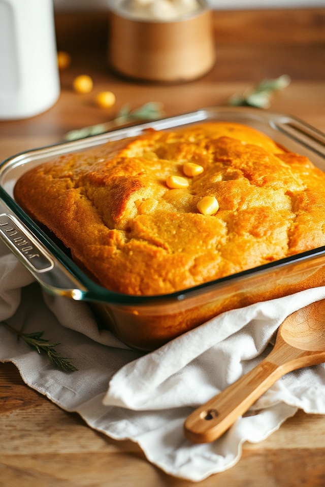 vegan cornbread baking instructions