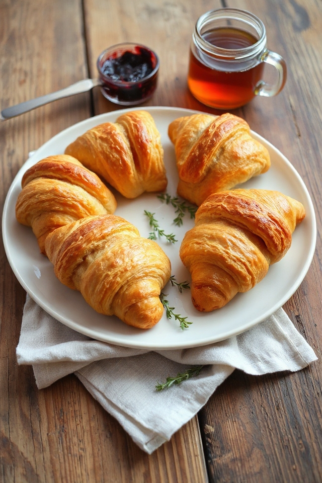 vegan croissants baking instructions
