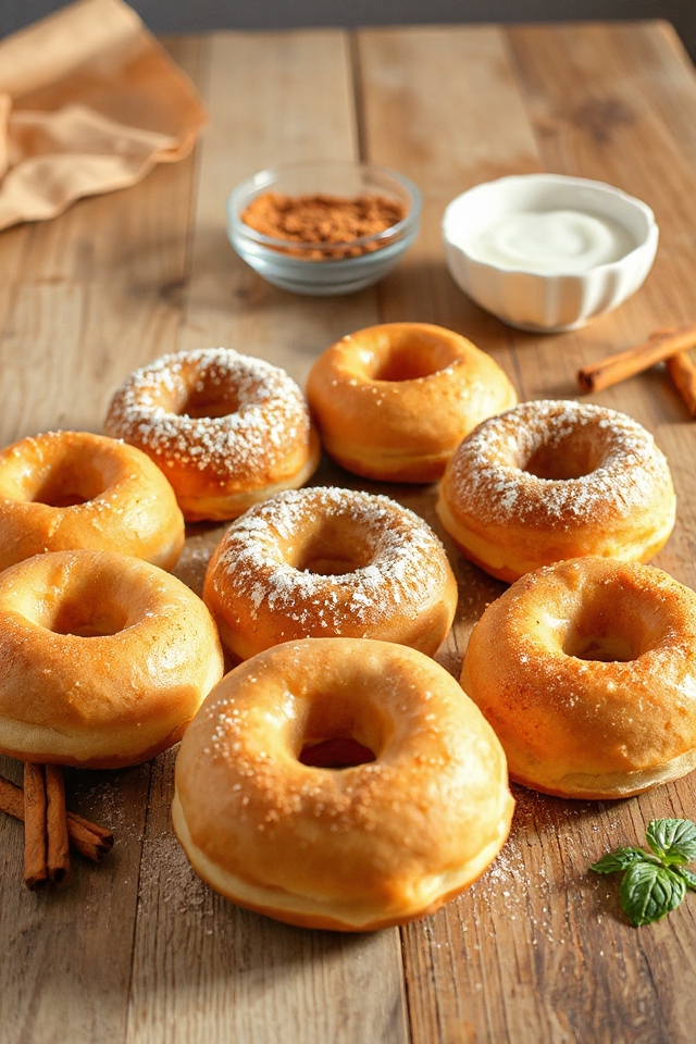 vegan doughnut baking instructions