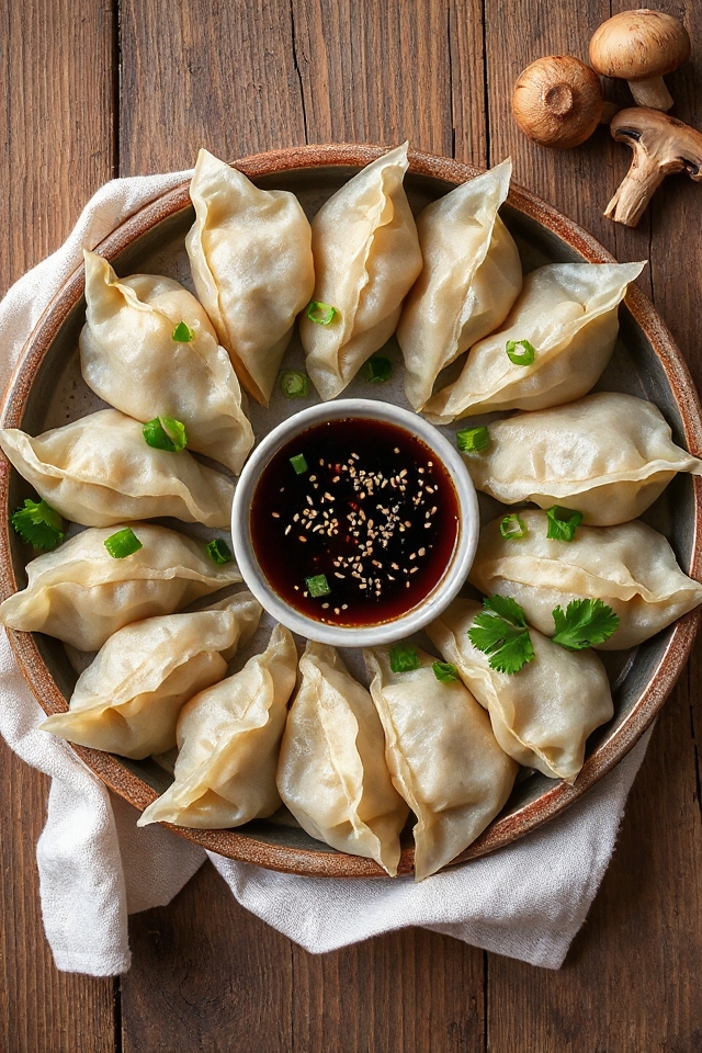 vegan dumpling cooking instructions
