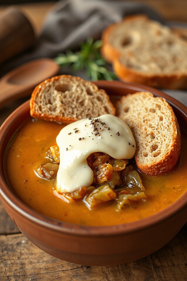 vegan french onion soup