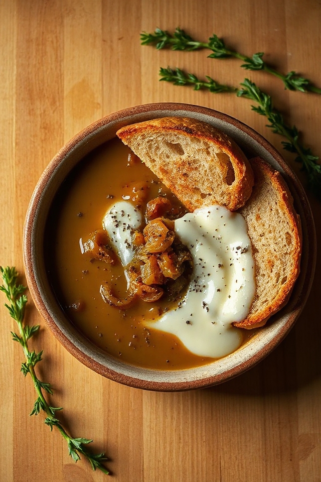 vegan french onion soup