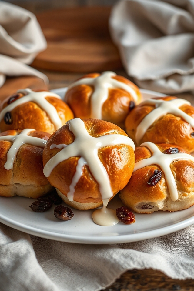 vegan hot cross buns recipe