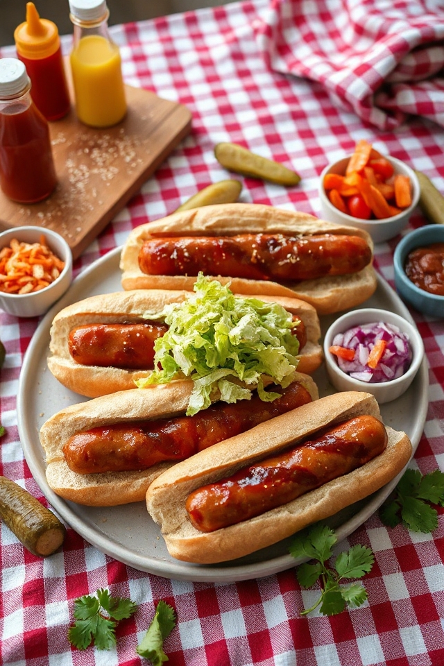vegan hot dog preparation guide