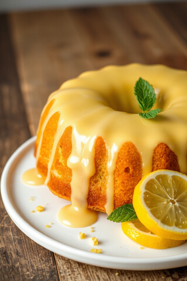 vegan lemon cake recipe