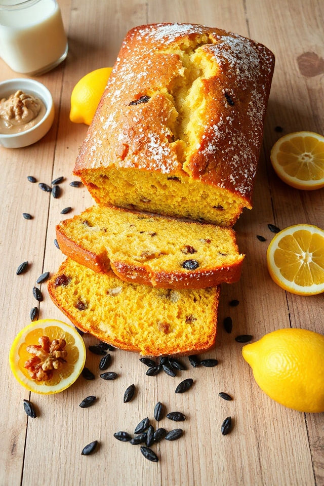 vegan lemon loaf recipe