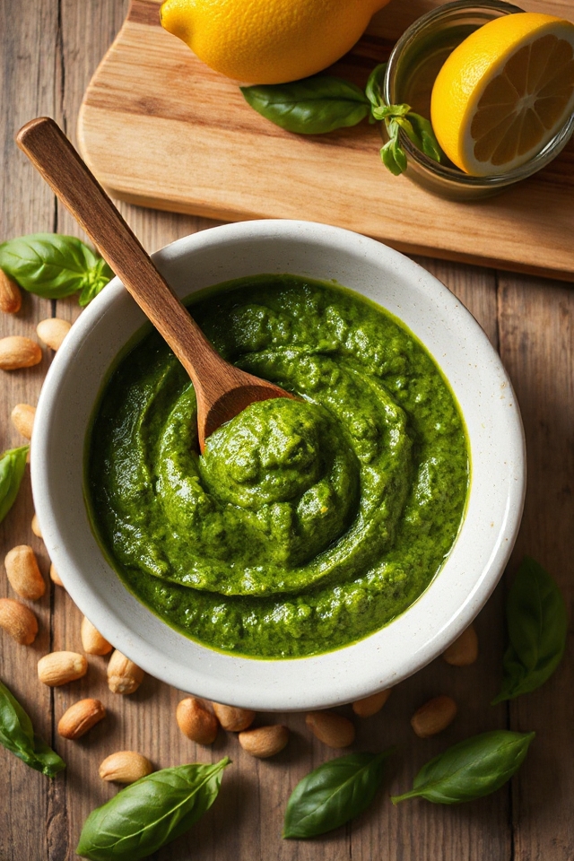 vegan pesto preparation guide