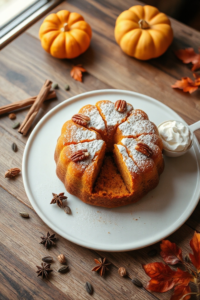 vegan pumpkin cake recipe