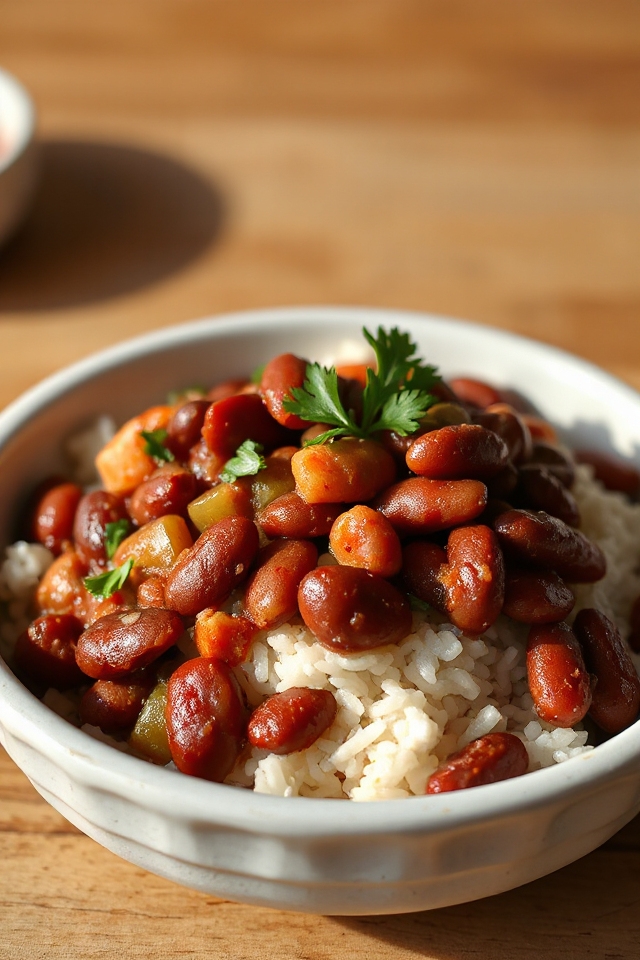 vegan red beans rice recipe