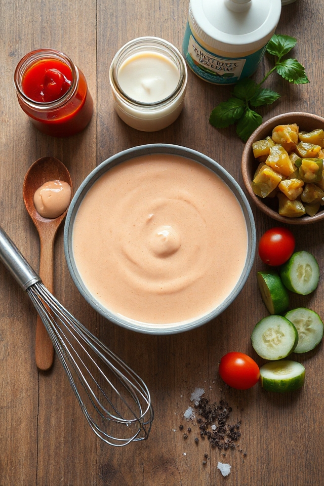 vegan thousand island dressing