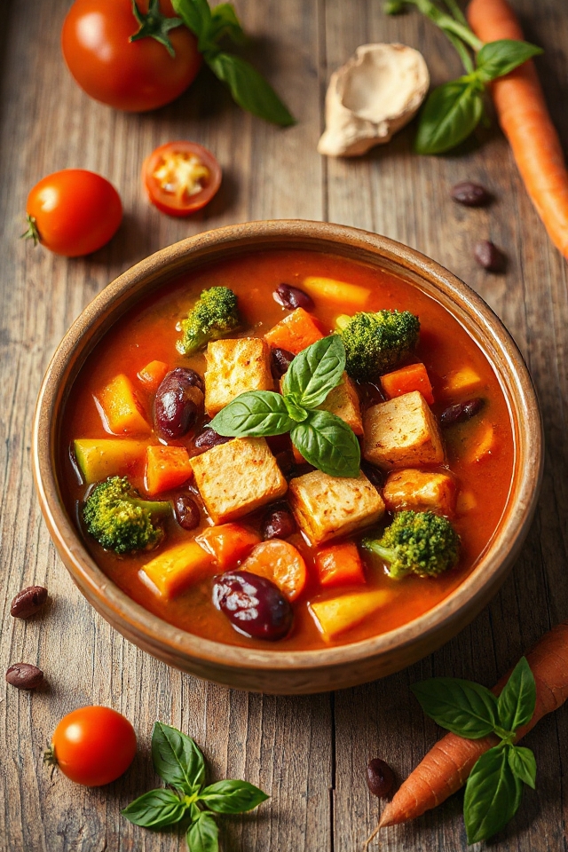 vegan vegetable soup recipe