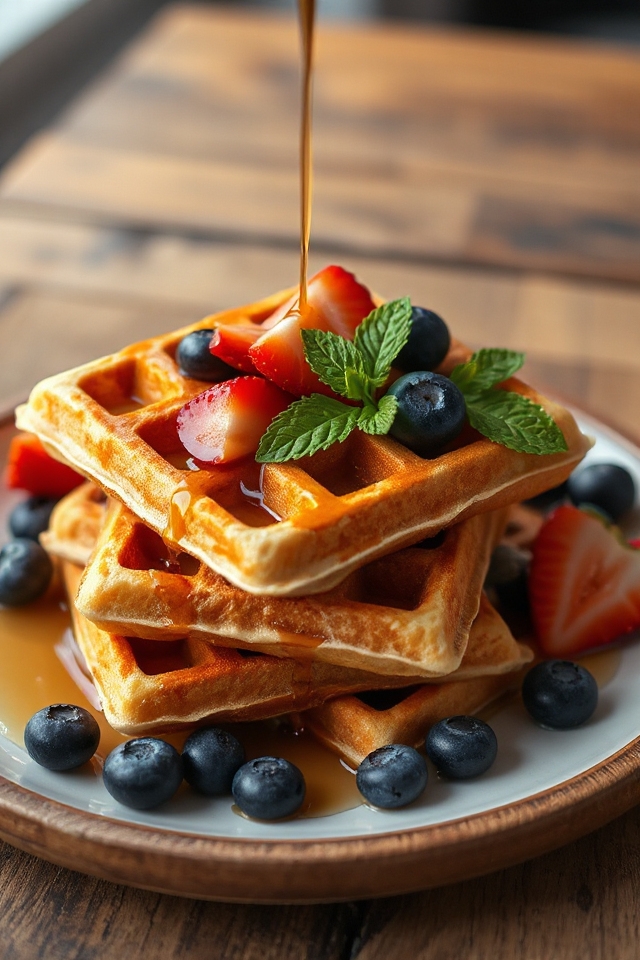 vegan waffle making guide