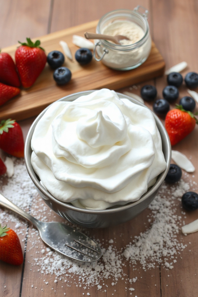 vegan whipped cream recipe