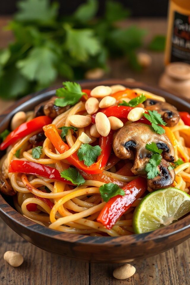 vibrant vegan pad thai recipe